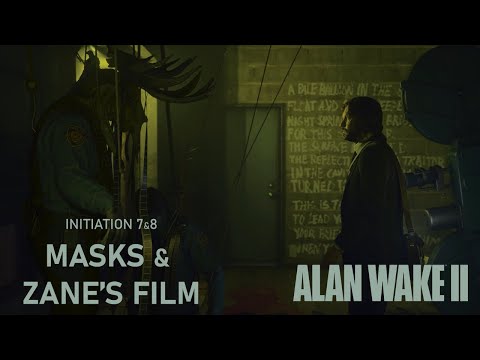 Видео: Alan Wake 2 Ініціація 7,8 Маски, Фільм Зейна