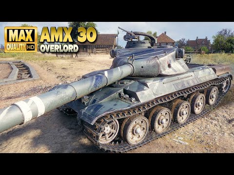 Видео: АМХ 30: Охота за славой +10к урона - World of Tanks