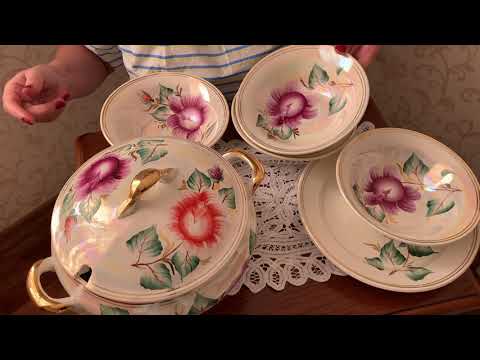 Видео: Посуда Каменнобродского фаянсового завода периода СССР