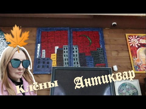 Видео: Vlog Клёны, салон кофейня Антиквар, Музейная Омск