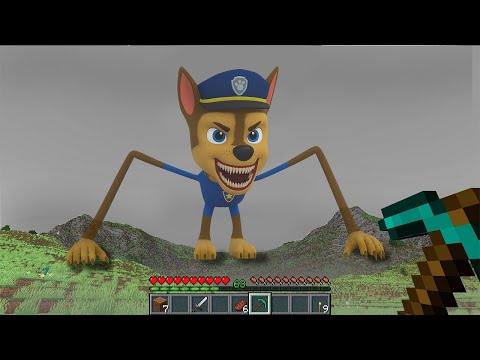 Видео: 😳 Я НАШЛА ГОНЩИКА ПОЖИРАТЕЛЯ ИЗ ЩЕНЯЧИЙ ПАТРУЛЬ в МАЙНКРАФТ #Майнкрафт #щенячийпаруль
