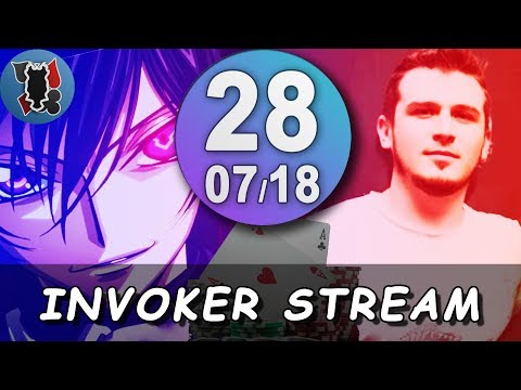 Видео: 💡Invoker Poker Стрим 28 07 2018 zoom 500 Pokerstars