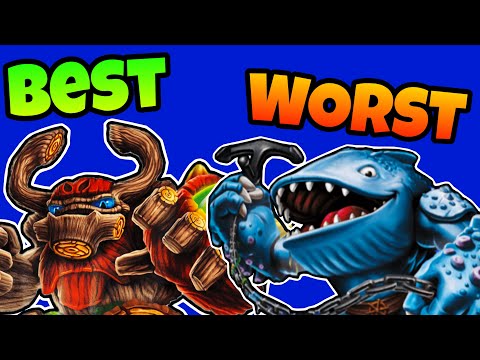 Видео: РЕЙТИНГ ГИГАНТОВ: ОТ ХУДШИХ К ЛУЧШИМ! (Skylanders Giants)
