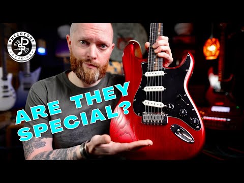 Видео: Звукосниматели Fender Texas Special Strat против Fender Fat 50