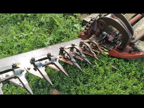Видео: Обзор косилки КСФ-2.1 с полотном Шумахер. Опыт эксплуатации.