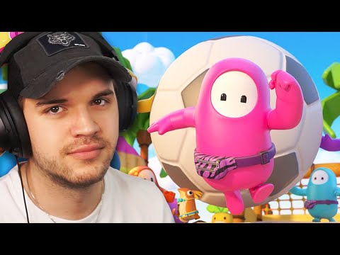 Видео: САМО ПОБЕДИ ВО FALL GUYS!