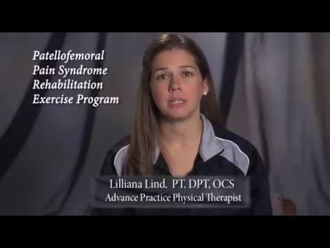 Видео: Программа домашних упражнений при синдроме пателлофеморальной боли от Loyola Medicine