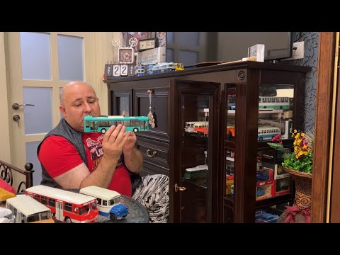 Видео: Тбилиси. Большая уборка в гараже масштабных автомобилей. Общение с коллекционерами и не только.