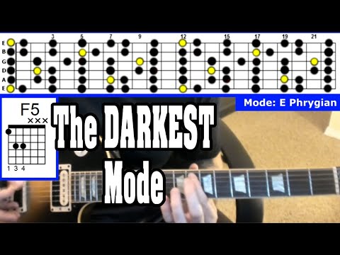 Видео: Все о фригийском ладу и фригийской доминанте — очень мрачный звук!