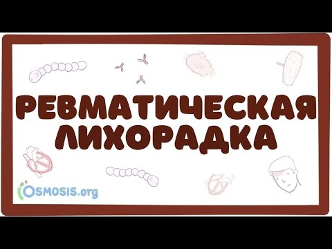 Видео: Острая ревматическая лихорадка - причины, симптомы (лекция)