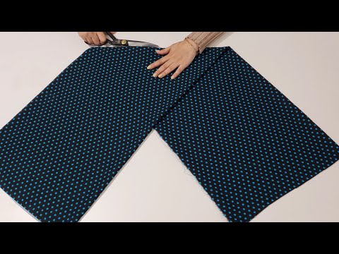 Видео: ✅Блузка с новой идеей👍Таким образом я шью по 100 штук в день, чтобы продать и заработать ✅