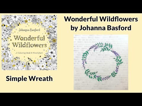 Видео: Чудесные полевые цветы Джоанны Басфорд — Простой венок