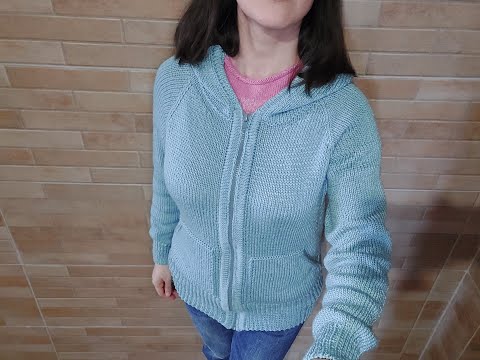 Видео: Толстовка спицами. Подробный мастер-класс. Часть 1: обзор, расчеты