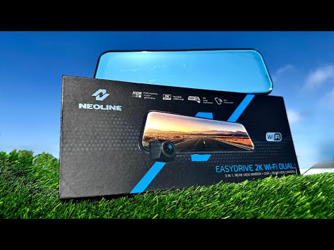 Видео: Neoline EasyDrive 2K WiFi Dual , зеркало с функцией видеорегистратора и ассистентом парковки.