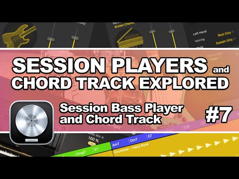 Видео: Logic Pro 11 — Session Players #07: Сессионный бас-гитарист и трек аккордов