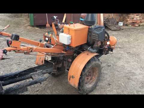 Видео: Тюнингованный мотоблок Кентавр 12