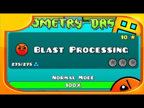 Видео: прошол уровень в гд I Blast Processing