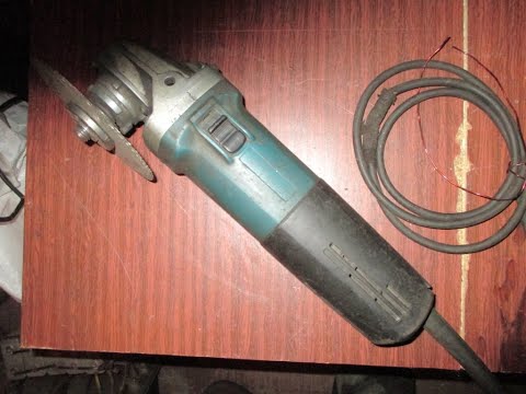 Видео: УШМ Makita 9565С. 1,1 кватта, перемотка якоря.