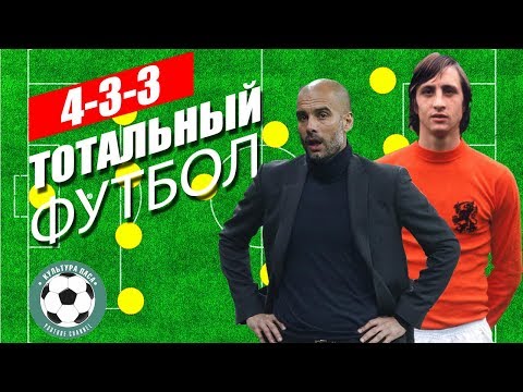 Видео: Как играют команды по схеме 4-3-3 или Тотальный футбол.