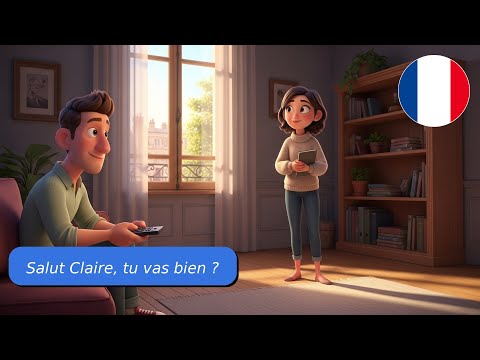 Видео: 10 простых диалогов на французском языке (A1–A2) | Французский для начинающих | Дома