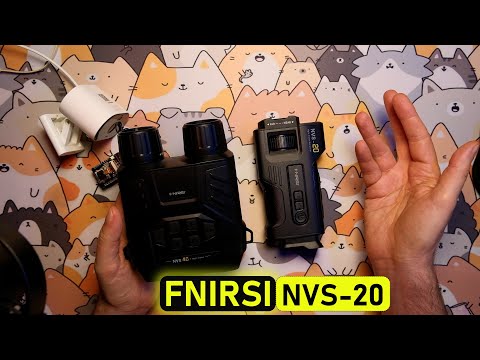 Видео: Пристрій нічного бачення Fnirsi NVS-20 та NVS-40 для цивільного використання.