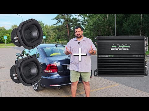 Видео: Добавили басухи в Polo Sedan #рекомендации #automobile #audio #dlaudio #deafbonce #car #топ