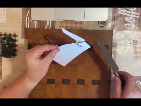 Видео: Як швидко нагострити ніж. Як користуватись мусатом.