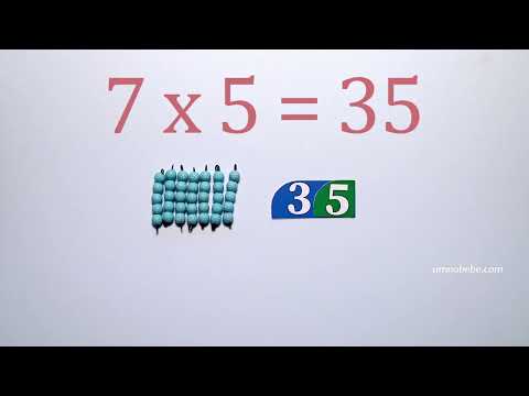 Видео: Умножение с 5, таблица умножение