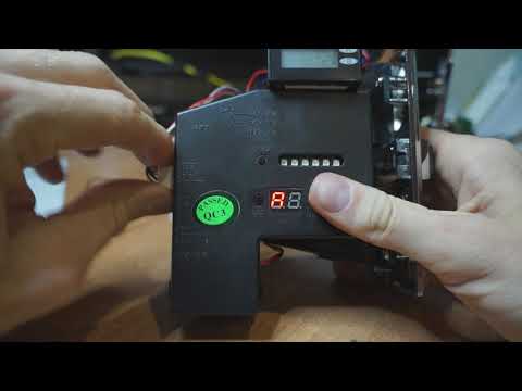 Видео: Настройка всевалютного монетоприемника