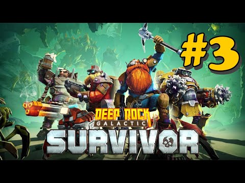 Видео: Deep Rock Galactic: Survivor Дварфы стрелять, дварфы копать №3. Три черепа.