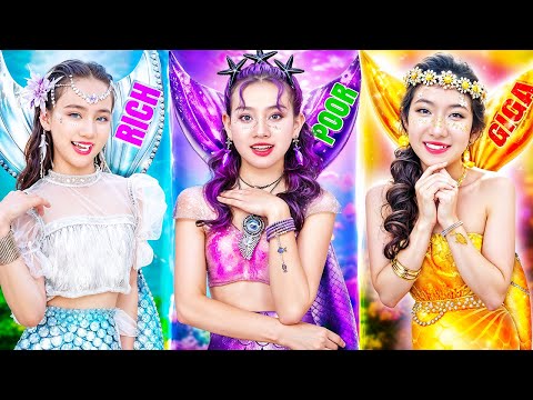 Видео: Бедная vs Богатая vs Гига Богатая Русалок! Все Типы Русалок В На Выпускном