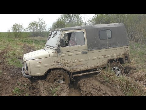 Видео: Возможности советского внедорожника ЛуАЗ-969 на бездорожье. вот это монстр бездорожья!!!