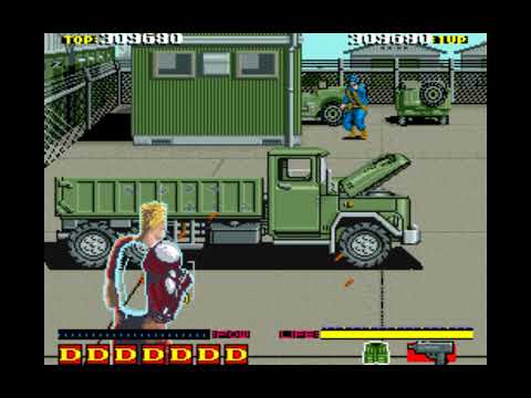 Видео: прохождение Dynamite Duke (ARCADE)