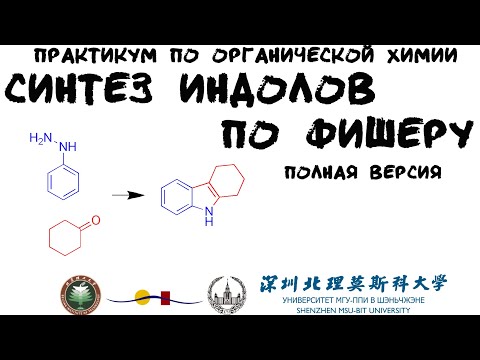 Видео: Синтез индолов по Фишеру. Тетрагидрокарбазол. Практикум по органической химии | полная версия
