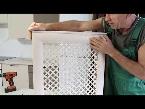 Видео: Декоративные экраны для батарей и радиаторов