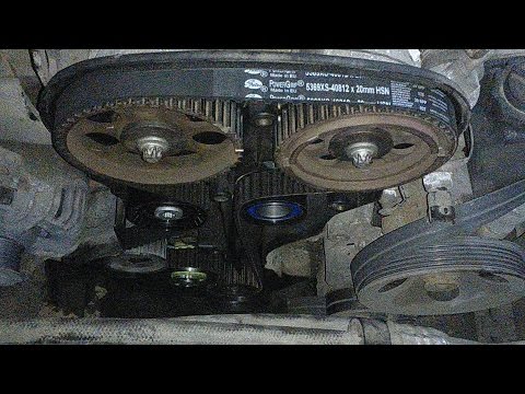 Видео: Замена грм Опель Вектра Б 2001 1.6 16v