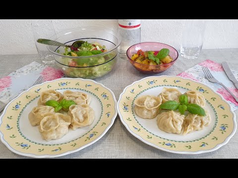 Видео: Салат из кабачков к мантам со сковороды!Идея для быстрого обеда!