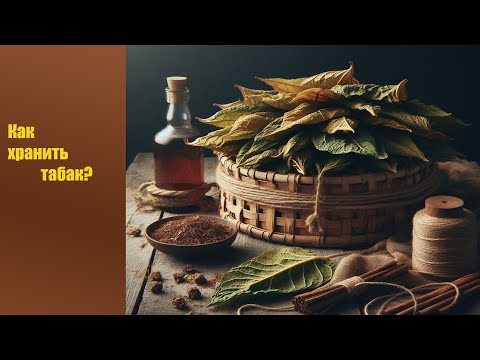Видео: Способы длительного хранения табака