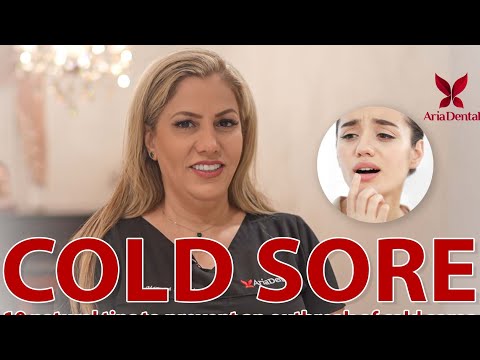 Видео: 10 натуральных советов по избавлению от герпеса | Aria Dental | Марьям Хорият, доктор стоматологии.