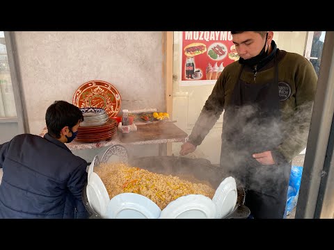 Видео: Узбекский Плов!!Как правильно приготовить Настоящий Узбекский Плов-как на рынке! ГУМа!!Узбекистан!!