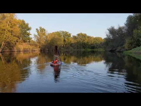 Видео: Золотая осень с сапа.