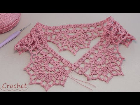 Видео: ЛЕНТОЧНОЕ КРУЖЕВО "Листики" вязание крючком🌿Easy to Crochet TAPE LACE Tutorial🌿