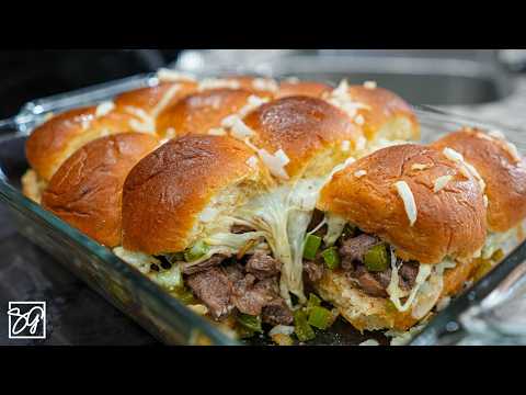 Видео: Эти слайдеры Philly Cheesesteak — ОБЯЗАТЕЛЬНЫЙ пункт программы на день игры.