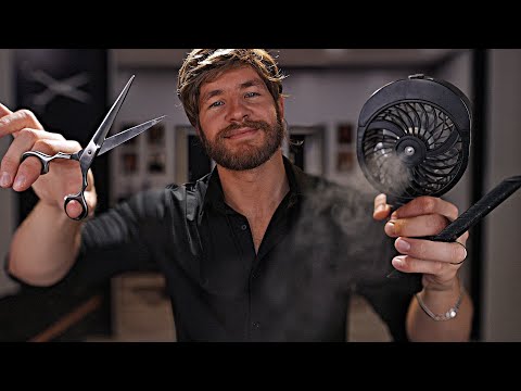 Видео: Самый лучший парикмахер ✂ Лучшая ✂ Стрижка ✂ Ножницами 💈ASMR
