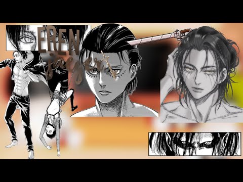 Видео: AOT react to Eren Yeager|реакция АОТ на Эрена Йегера|