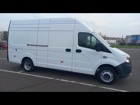Видео: Газель Некст ЦМФ, длинная база категория В, газ-бензин, пробег 36т.км.,год выпуска 2023.