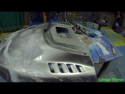 Видео: Ремонт капота снегохода Yamaha Viking часть 1