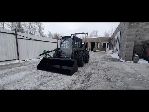 Видео: Самодельный погрузчик Абакан