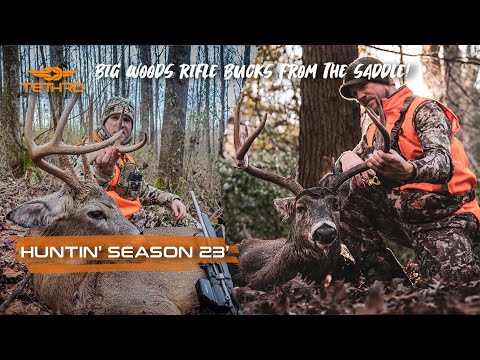 Видео: 23-й сезон охоты в Тетрде — Большие леса Западной Вирджинии и Пенсильвании, олени с седла!