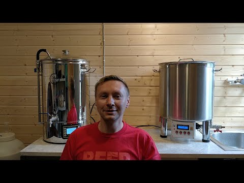 Видео: Выбираю домашнюю пивоварню: поменял клон Braumeister от Mihase на клон Grainfather от Easy Brew